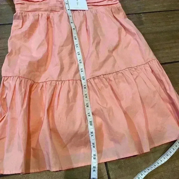 NWT WAYF Ruffle Neck Tiered Mini Dress SMALL - Picture 7 of 8